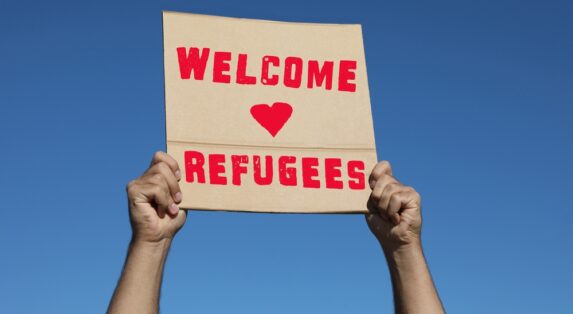 Refugees are welcome: Law Centre NI’s message at this year’s Belfast Pride Parade