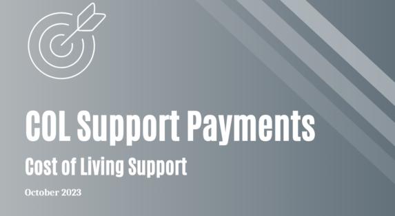 Cost of Living Support Payments