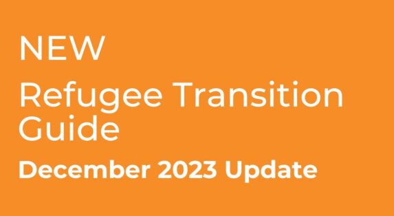 FREE Refugee Transition guide - December 2023 Update